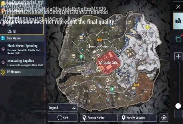 Новая карта Metro Royale