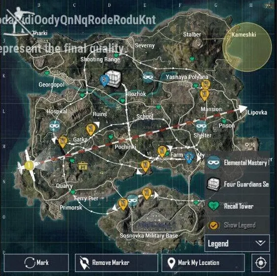 Обновлённая карта